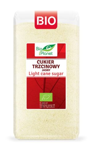 CUKIER TRZCINOWY JASNY BIO 500 g - BIO PLANET