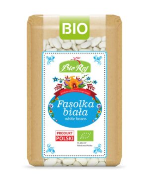 FASOLKA BIAŁA BIO (POLSKA) 500 g - BIO RAJ