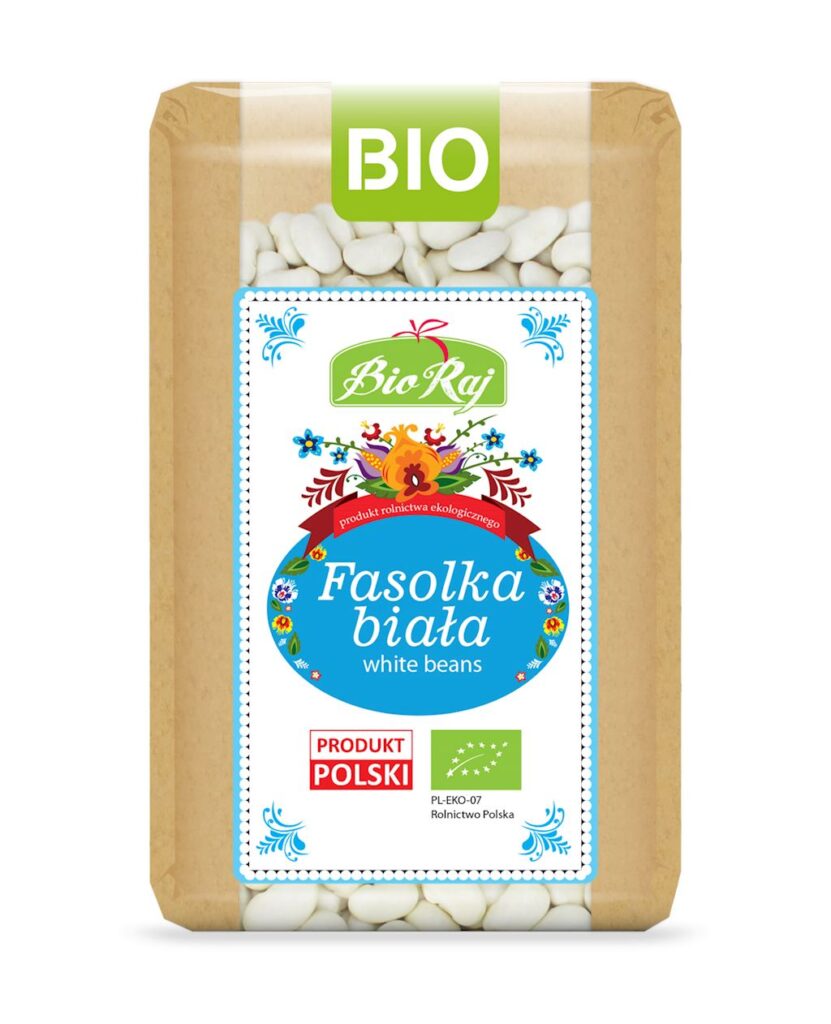 FASOLKA BIAŁA BIO (POLSKA) 500 g – BIO RAJ