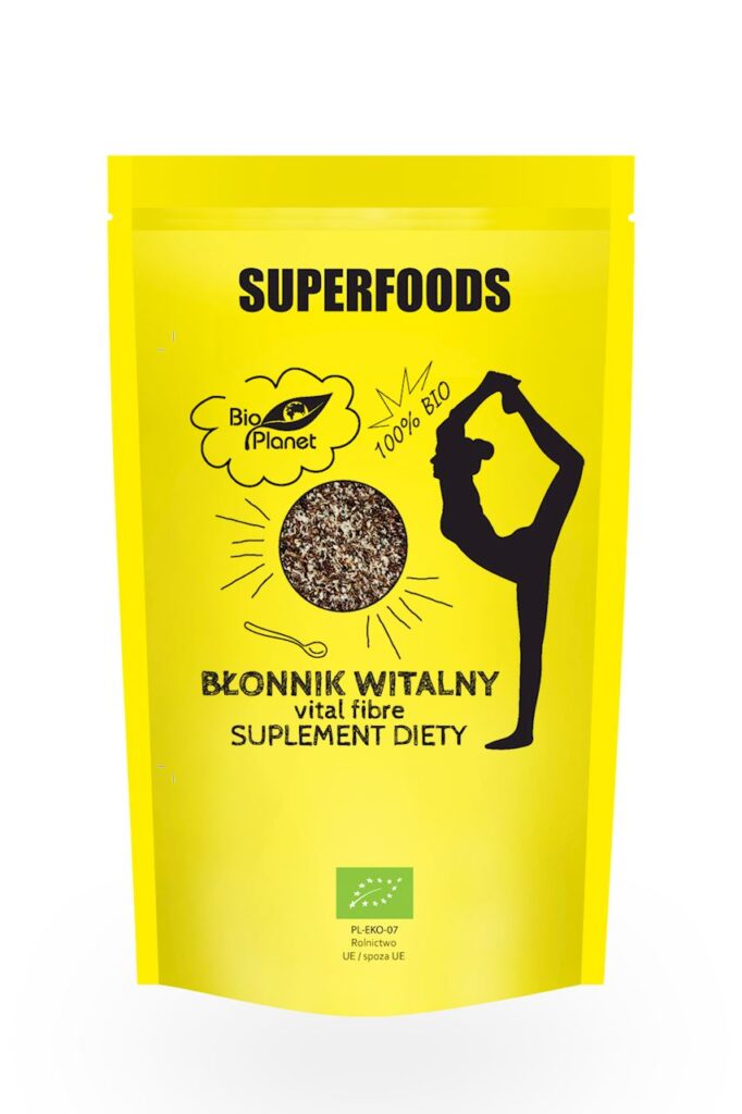 BŁONNIK WITALNY BIO 150 g – BIO PLANET
