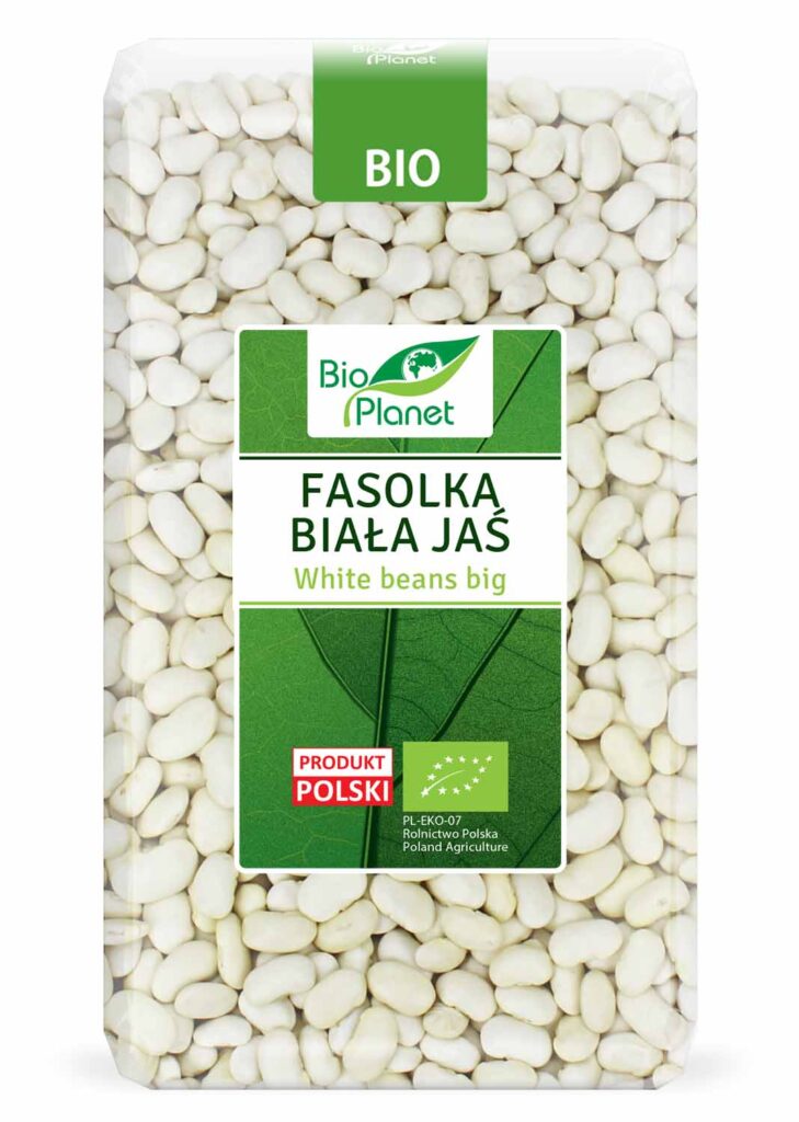 FASOLKA BIAŁA JAŚ BIO 1 kg – BIO PLANET