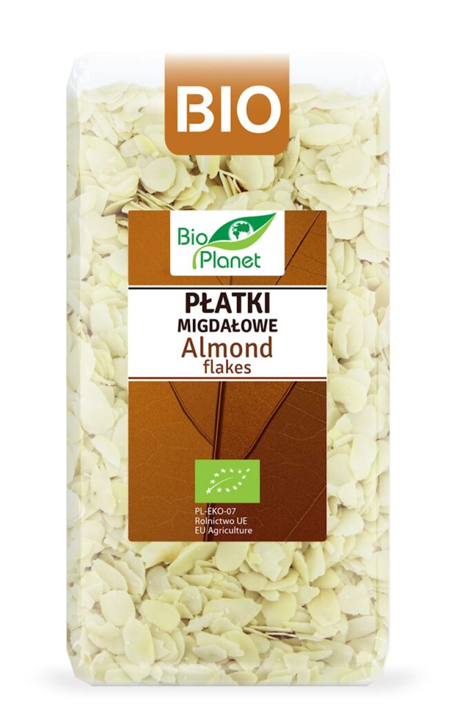 PŁATKI MIGDAŁOWE BIO 300 g – BIO PLANET