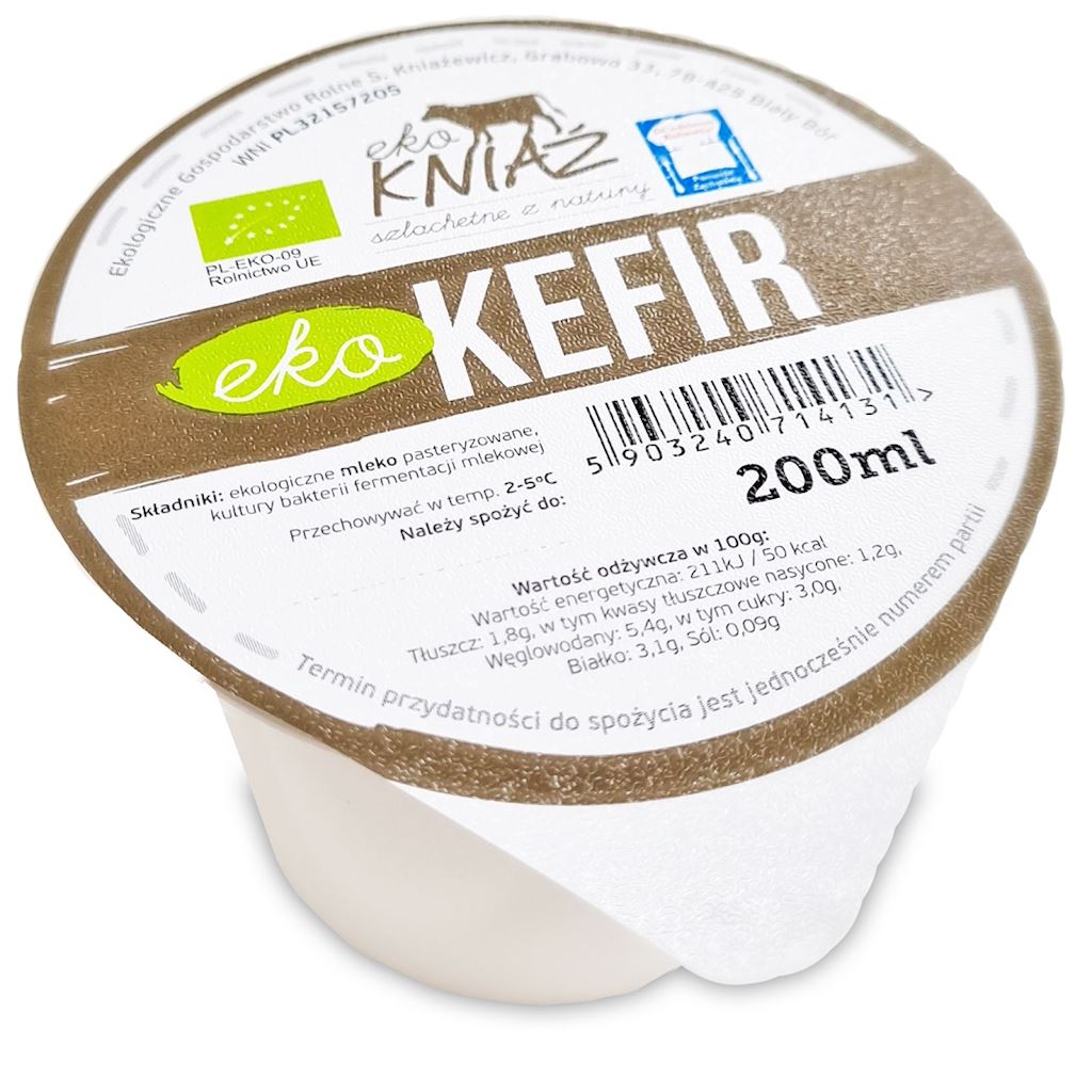 KEFIR BIO 200 ml – EKO KNIAŹ (NA ZAMÓWIENIE)