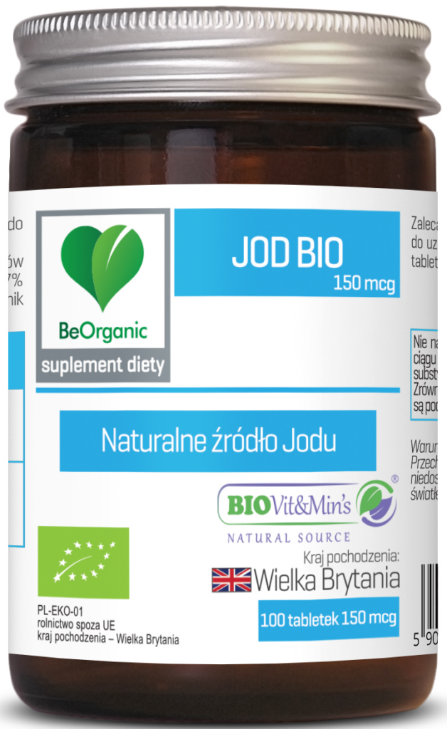 JOD BIO (150 µg) 100 TABLETEK – BE ORGANIC