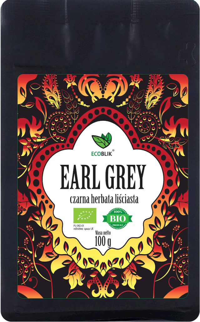 HERBATA CZARNA EARL GREY BIO 100 g – ECOBLIK