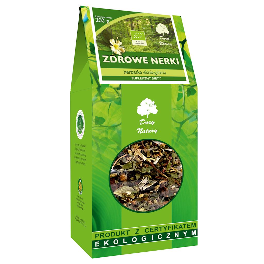HERBATKA ZDROWE NERKI BIO 200 g – DARY NATURY
