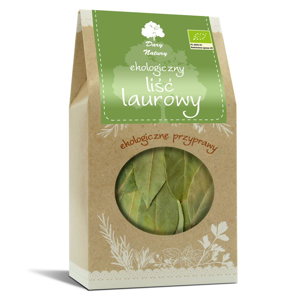 LIŚĆ LAUROWY BIO 50 g – DARY NATURY