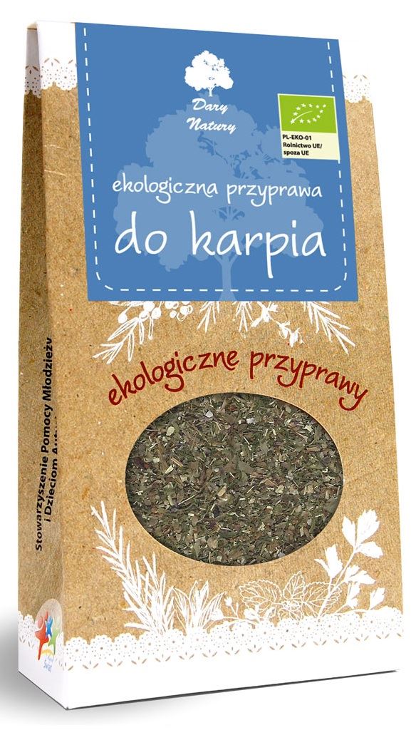 PRZYPRAWA DO KARPIA BIO 40 g – DARY NATURY (PRODUKT SEZONOWY)