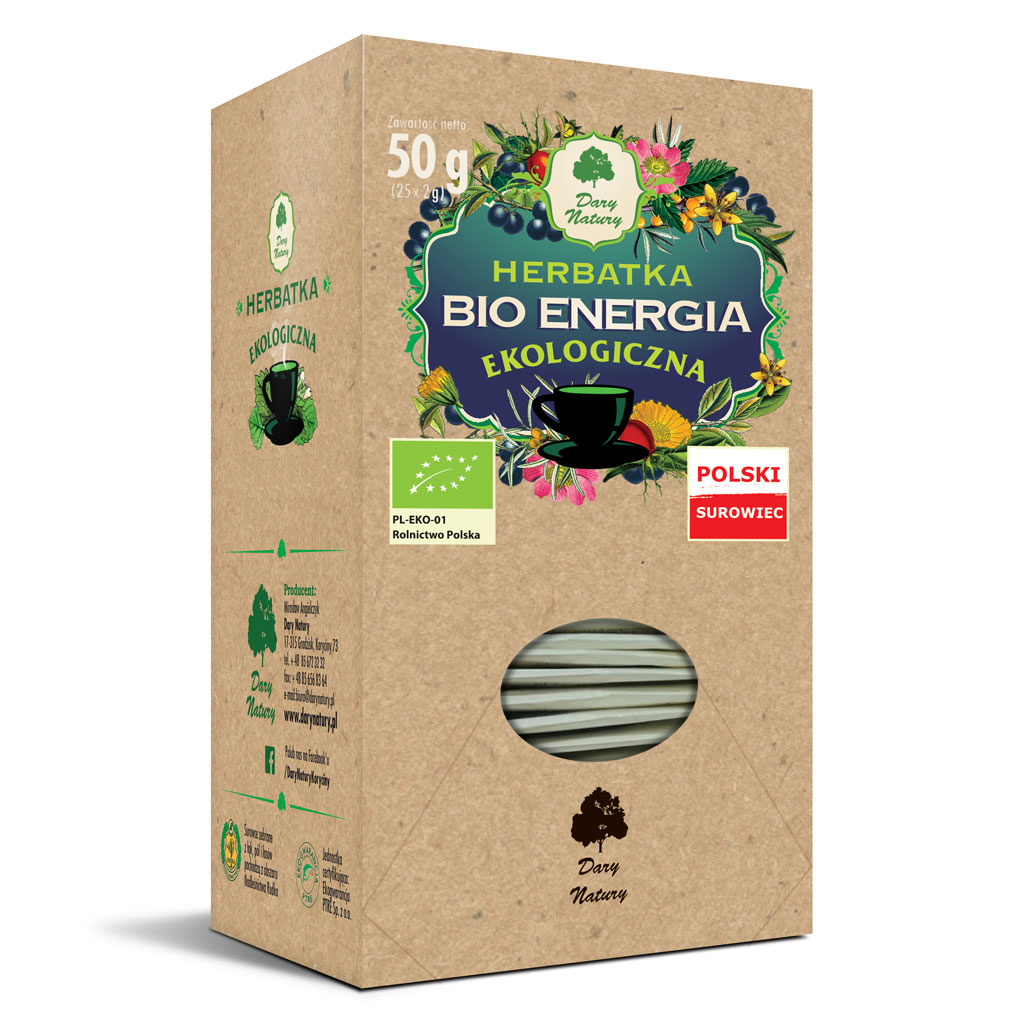 HERBATKA ENERGIA BIO (25 x 2 g) 50 g – DARY NATURY