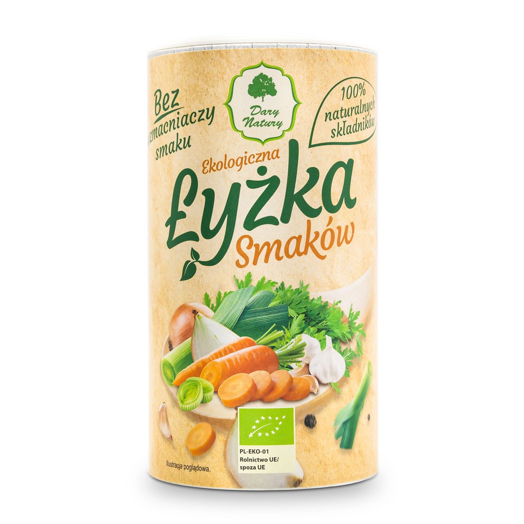 PRZYPRAWA ŁYŻKA SMAKÓW BIO 150 g – DARY NATURY