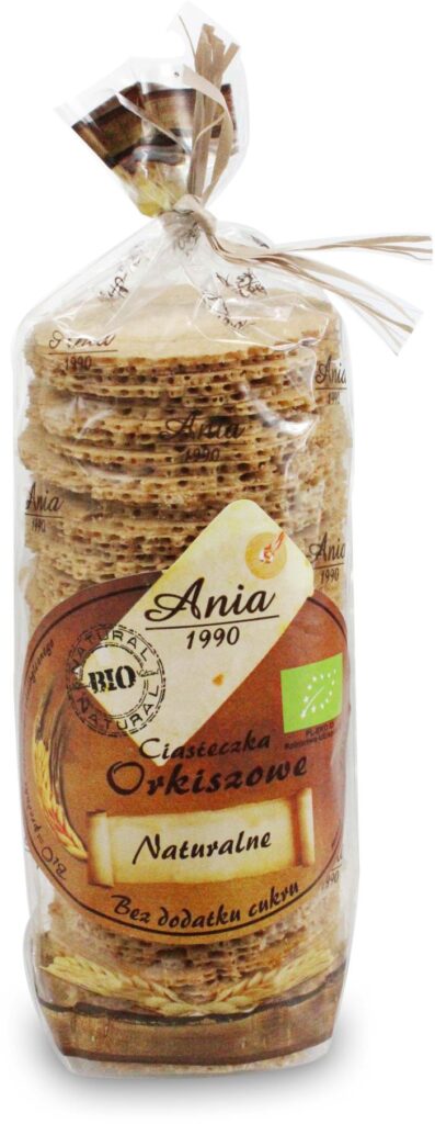 CIASTKA ORKISZOWE NATURALNE BEZ DODATKU CUKRÓW BIO 120 g – BIO ANIA