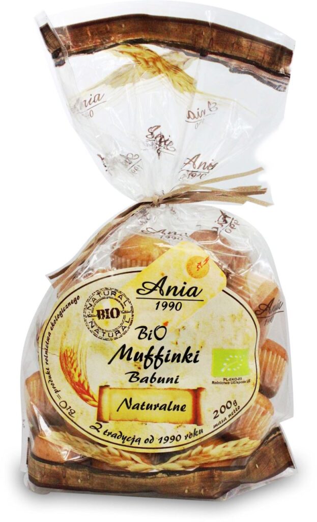 MUFFINKI BABUNI NATURALNE BIO 200 g – BIO ANIA