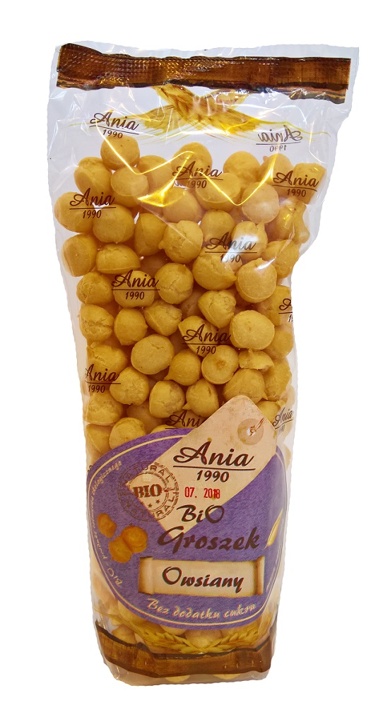 GROSZEK OWSIANY BEZ DODATKU CUKRÓW BIO 70 g – BIO ANIA