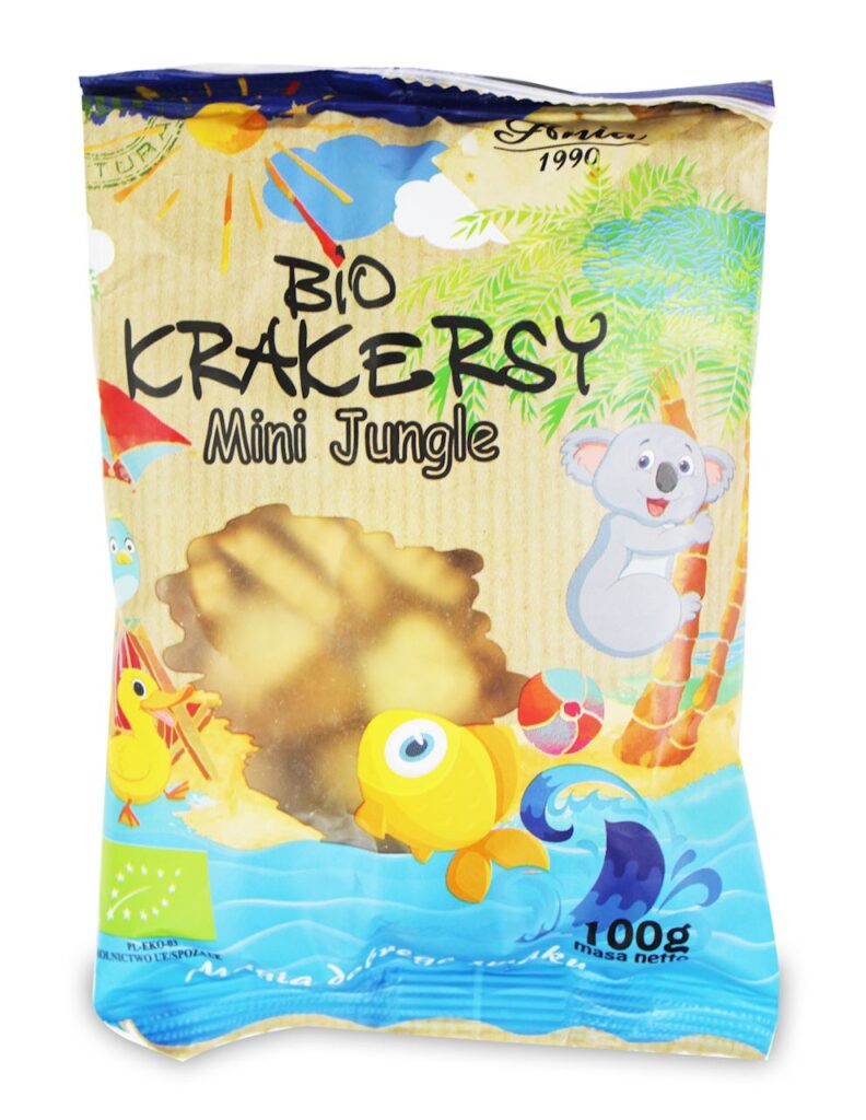 KRAKERSY MINI JUNGLE BIO 100 g – BIO ANIA