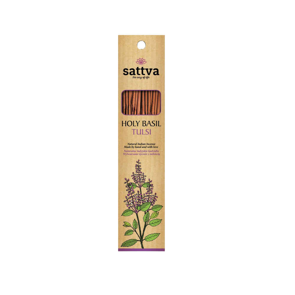 KADZIDŁO INDYJSKIE TULSI (15 szt.) 30 g – SATTVA (WELLNESS)