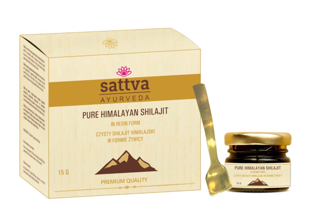 SHILAJIT HIMALAJSKI W FORMIE ŻYWICY 15 g – SATTVA (FOODS)
