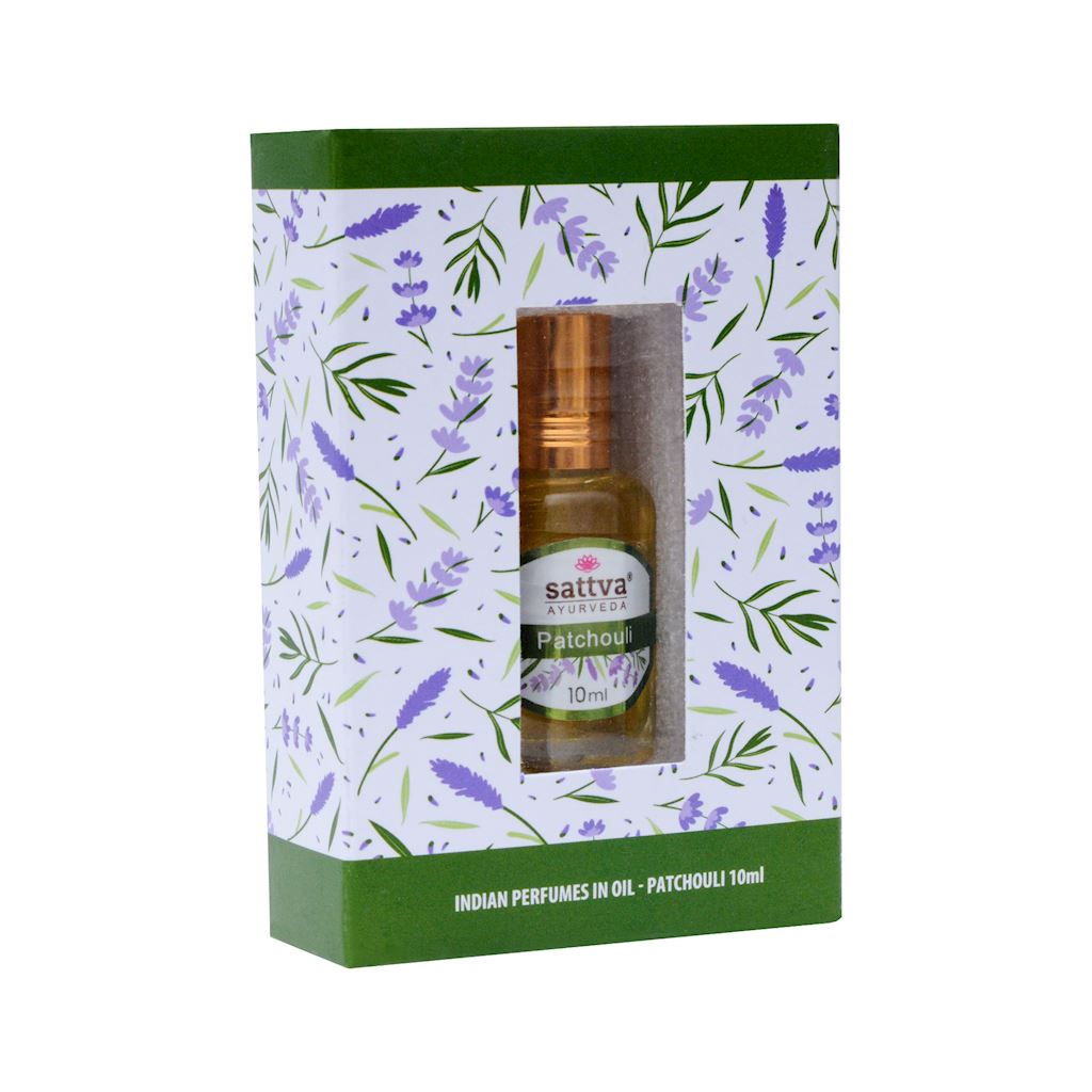 PERFUMY W OLEJKU PACZULA (ROLL-ON) 10 ml – SATTVA (AYURVEDA)
