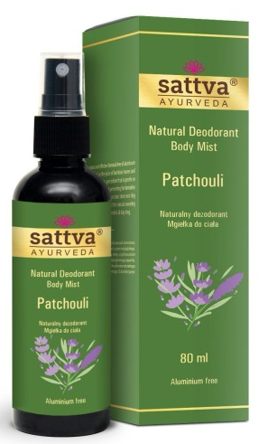 DEZODORANT – MGIEŁKA DO CIAŁA PACZULA 80 ml – SATTVA (AYURVEDA)