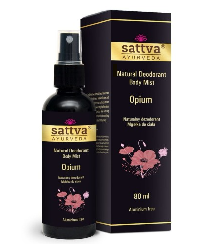 DEZODORANT – MGIEŁKA DO CIAŁA OPIUM 80 ml – SATTVA (AYURVEDA)