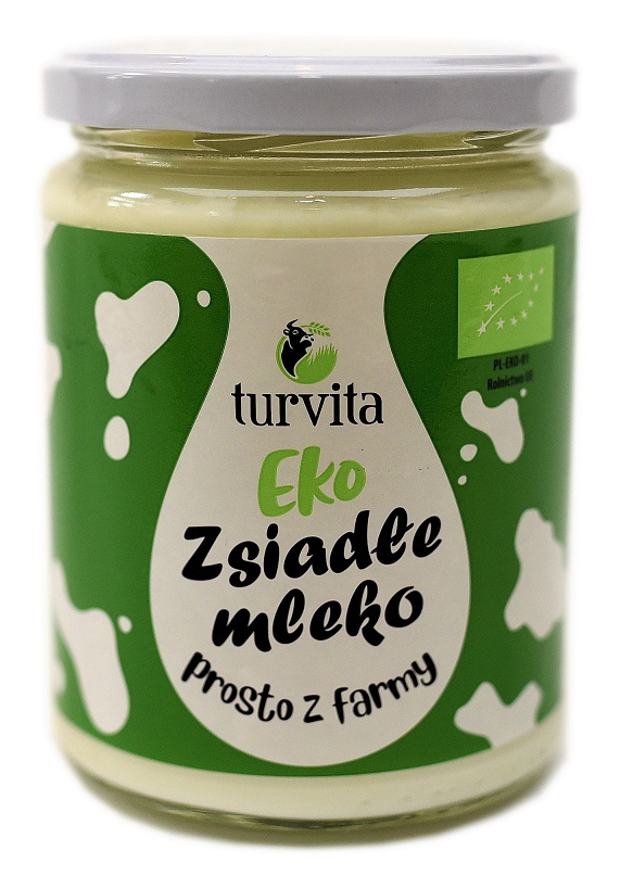 ZSIADŁE MLEKO BIO 450 g – TURVITA