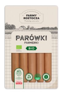 PARÓWKI FARMERKI BIO 250 g - FARMY ROZTOCZA (NA ZAMÓWIENIE)