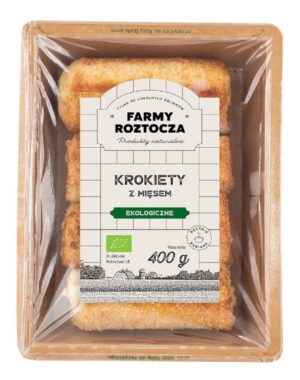 KROKIETY Z MIĘSEM BIO 400 g - FARMY ROZTOCZA (NA ZAMÓWIENIE)