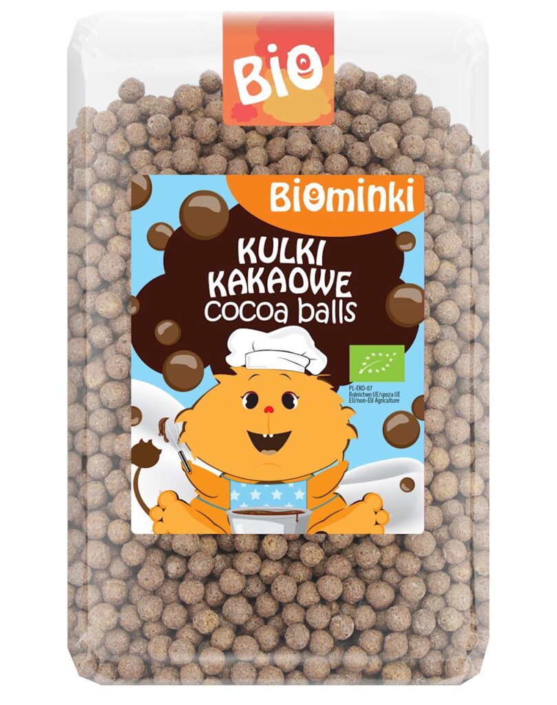KULKI KAKAOWE BIO 500 g – BIOMINKI