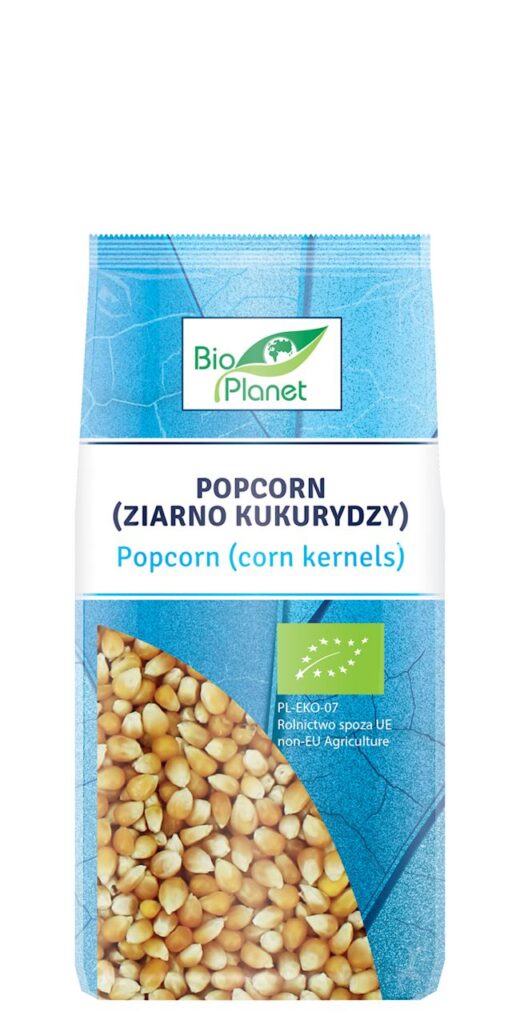 POPCORN (ZIARNO KUKURYDZY) BIO 250 g – BIO PLANET