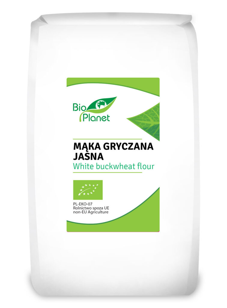 MĄKA GRYCZANA JASNA BIO 1 kg – BIO PLANET