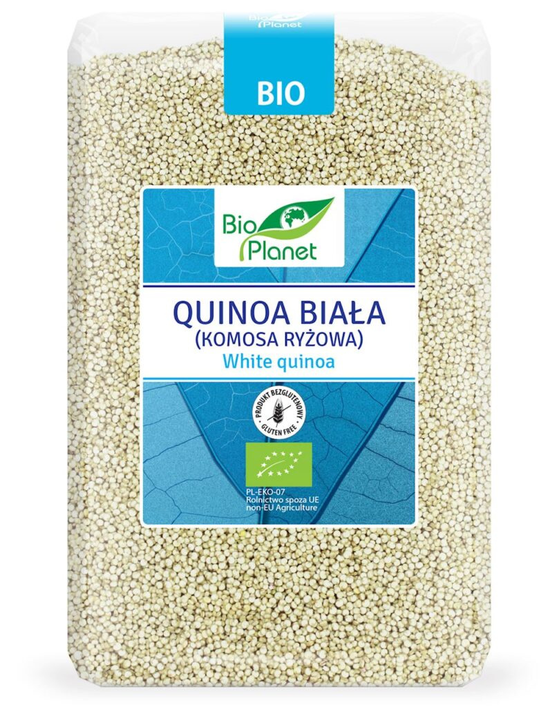 QUINOA BIAŁA (KOMOSA RYŻOWA) BEZGLUTENOWA BIO 2 kg – BIO PLANET