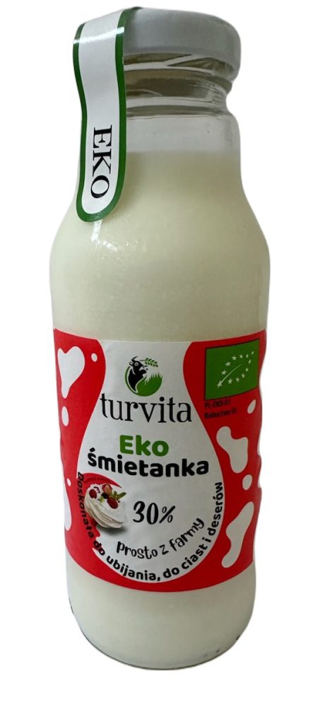 ŚMIETANKA 30 % BIO 300 ml – TURVITA