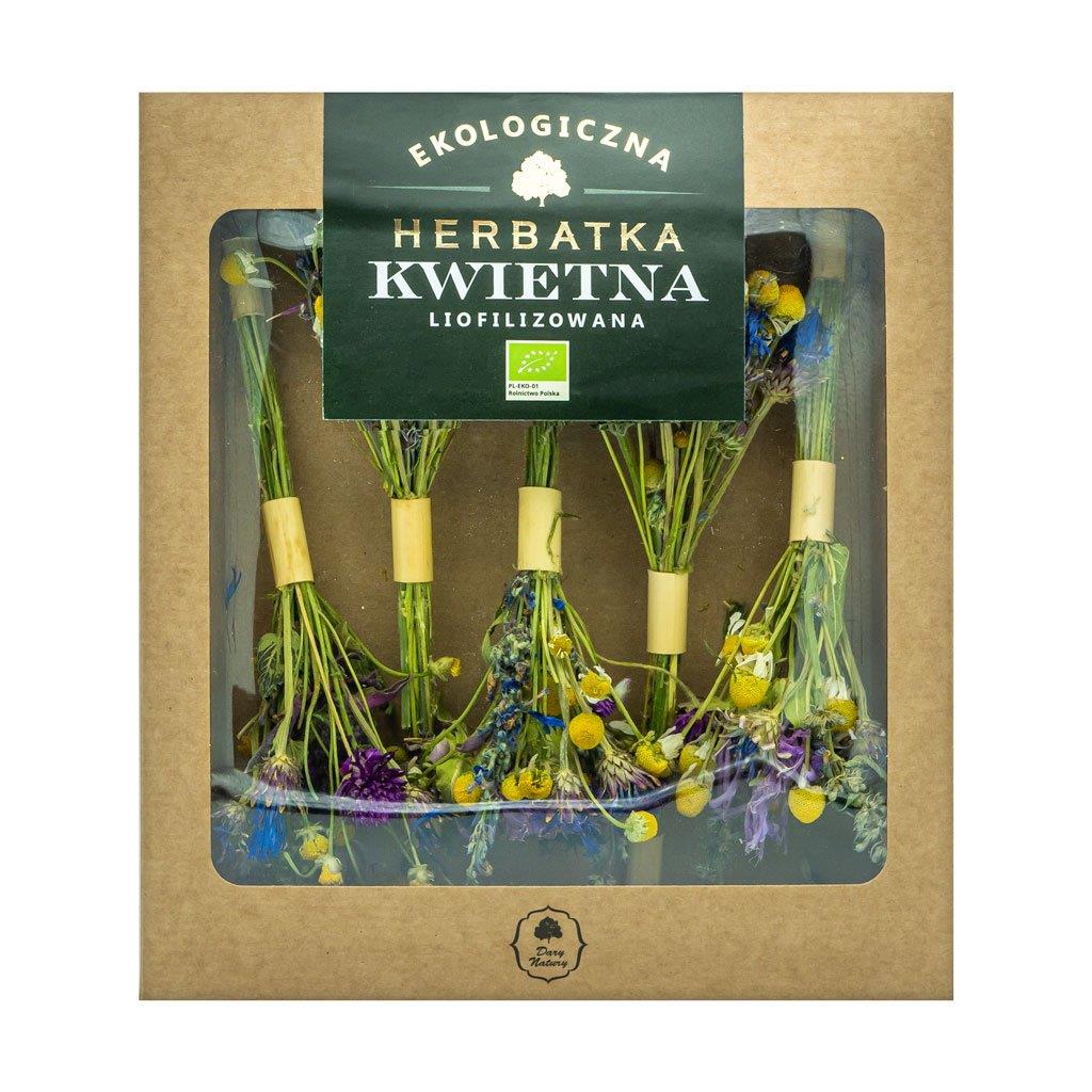 HERBATKA NA PATYKU KWIETNA LIOFILIZOWANA BIO (5 x 2,5 g) 12,5 g – DARY NATURY