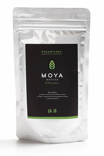 HERBATA ZIELONA MATCHA CODZIENNA JAPOŃSKA BIO 100 g – MOYA MATCHA