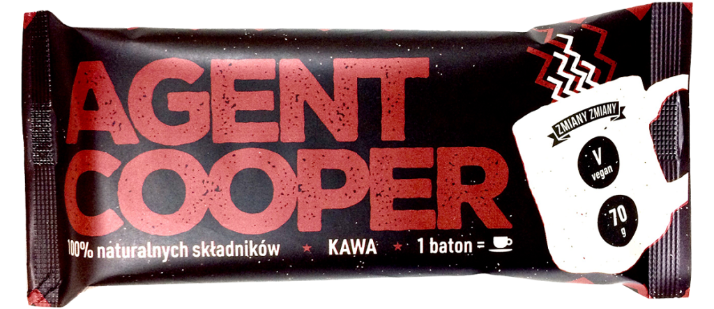 BATON KAWOWY „AGENT COOPER” BEZGLUTENOWY 70 g – ZMIANY ZMIANY