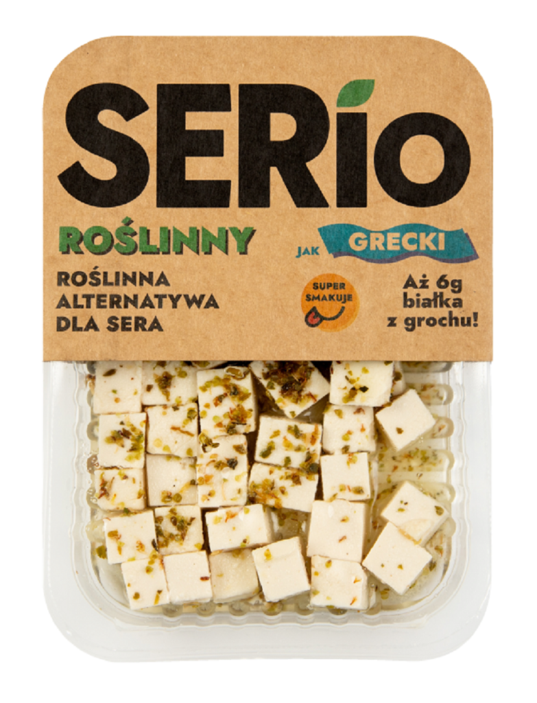 ROŚLINNA ALTERNATYWA SERA „JAK GRECKI” 150 g – SERIO