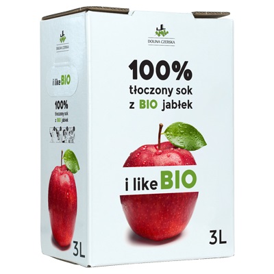 SOK JABŁKOWY NFC BIO 3 L – DOLINA CZERSKA