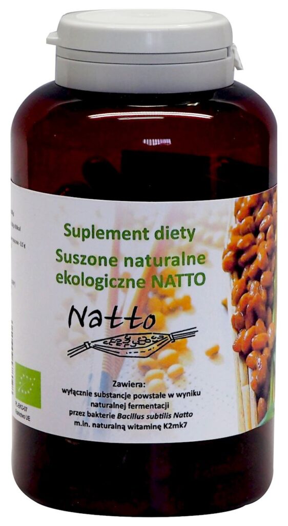 SFERMENTOWANA SOJA (NATTO) SUSZONA BIO 120 KAPSUŁEK – NATTO