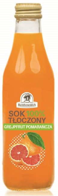 SOK GREJPFRUT – POMARAŃCZA NFC 250 ml – REMBOWSCY
