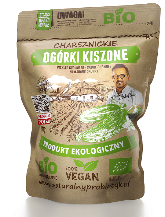 OGÓRKI KISZONE BIO 1000 g (500 g) – CHARSZNICKIE POLA NATURY