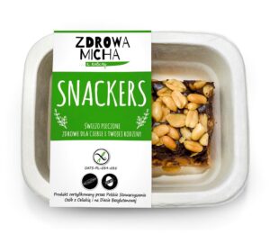 CIASTO SNACKERS BEZGLUTENOWE 250 g - ZDROWA MICHA (NA ZAMÓWIENIE)