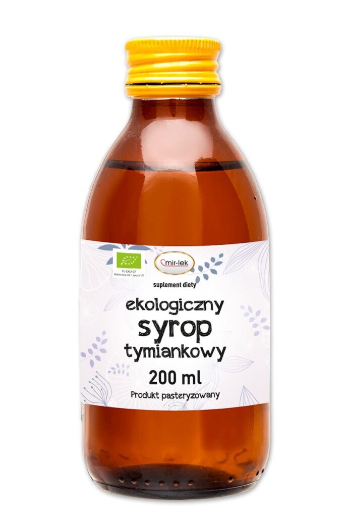 SYROP TYMIANKOWY BIO 200 ml – MIR-LEK