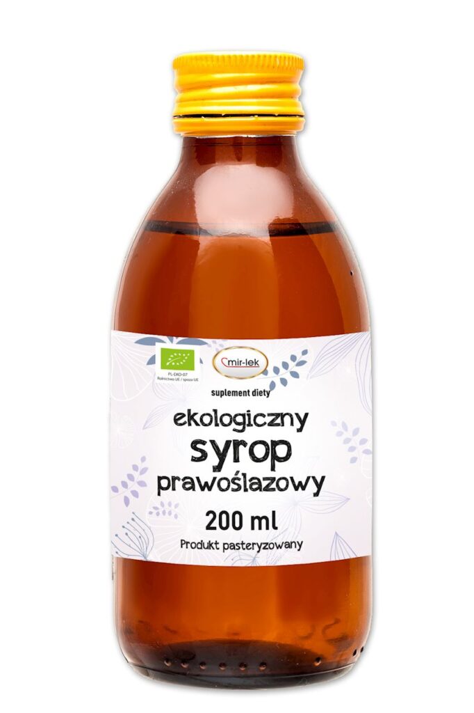SYROP PRAWOŚLAZOWY BIO 200 ml – MIR-LEK