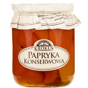 PAPRYKA KONSERWOWA BEZGLUTENOWA 480 g (230 g) - KROKUS