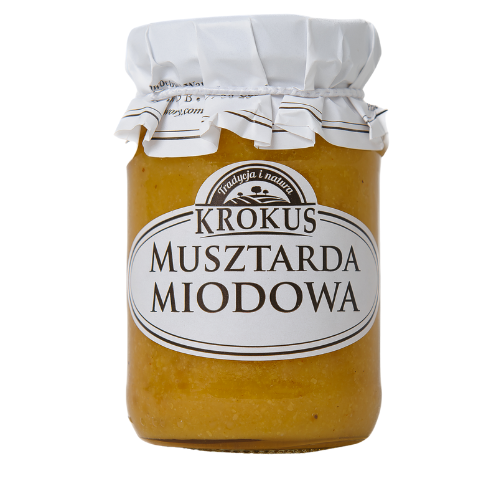 MUSZTARDA MIODOWA 185 g – KROKUS