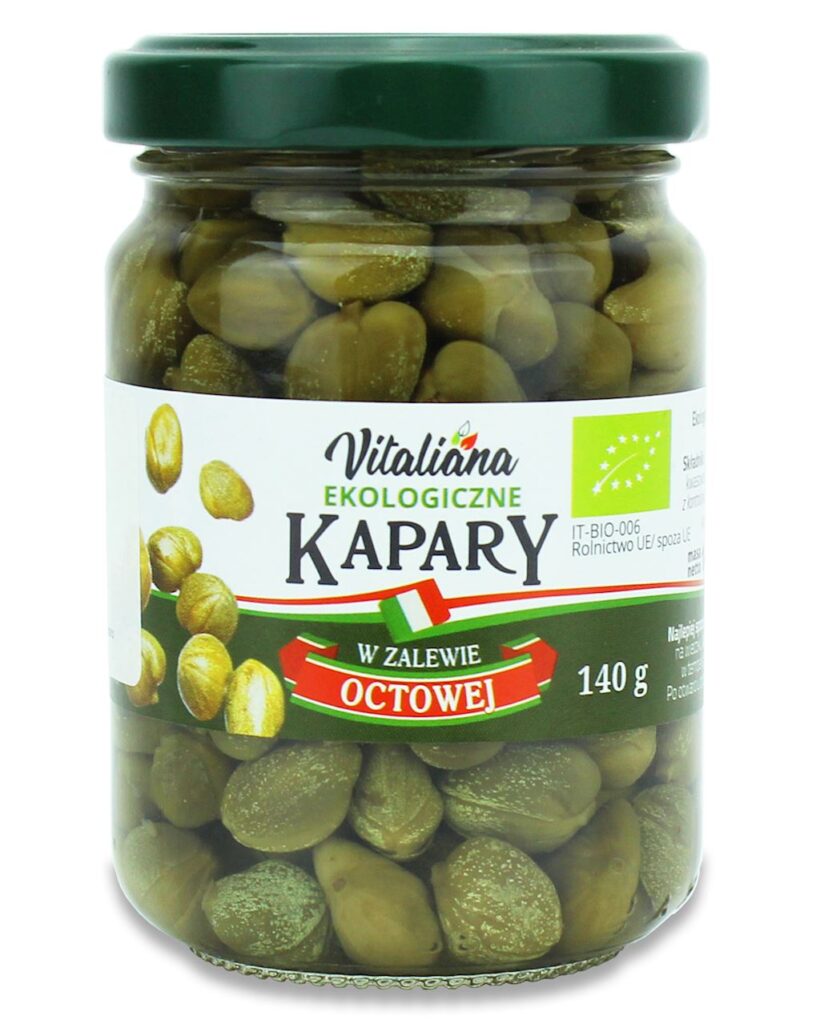 KAPARY MARYNOWANE BIO 140 g (90 g) – VITALIANA