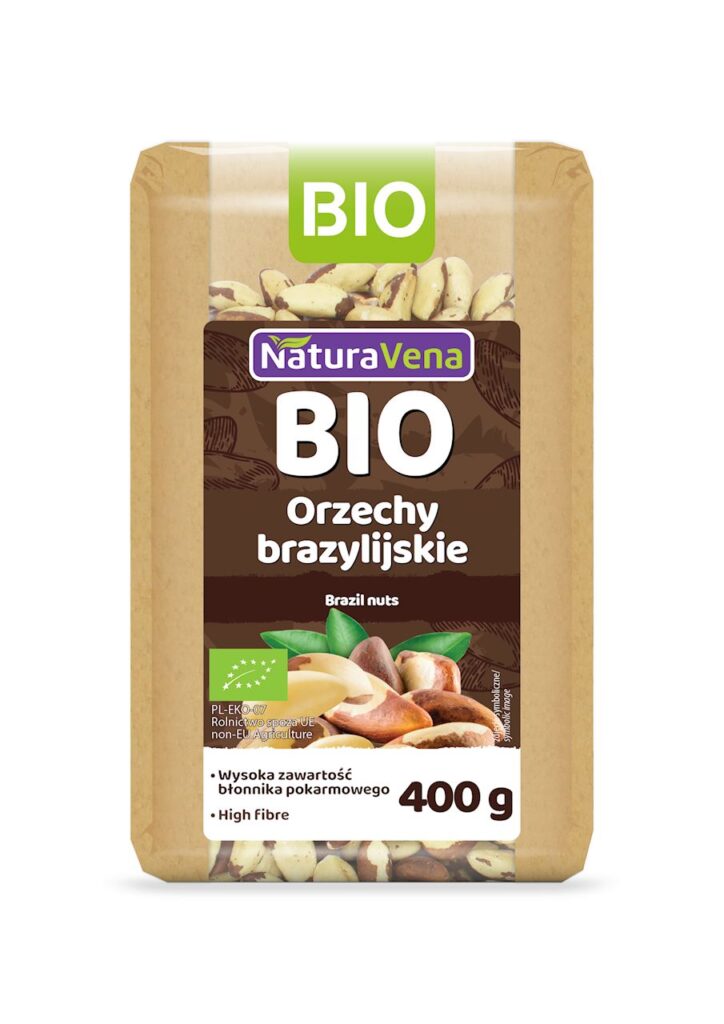 ORZECHY BRAZYLIJSKIE BIO 400 g – NATURAVENA