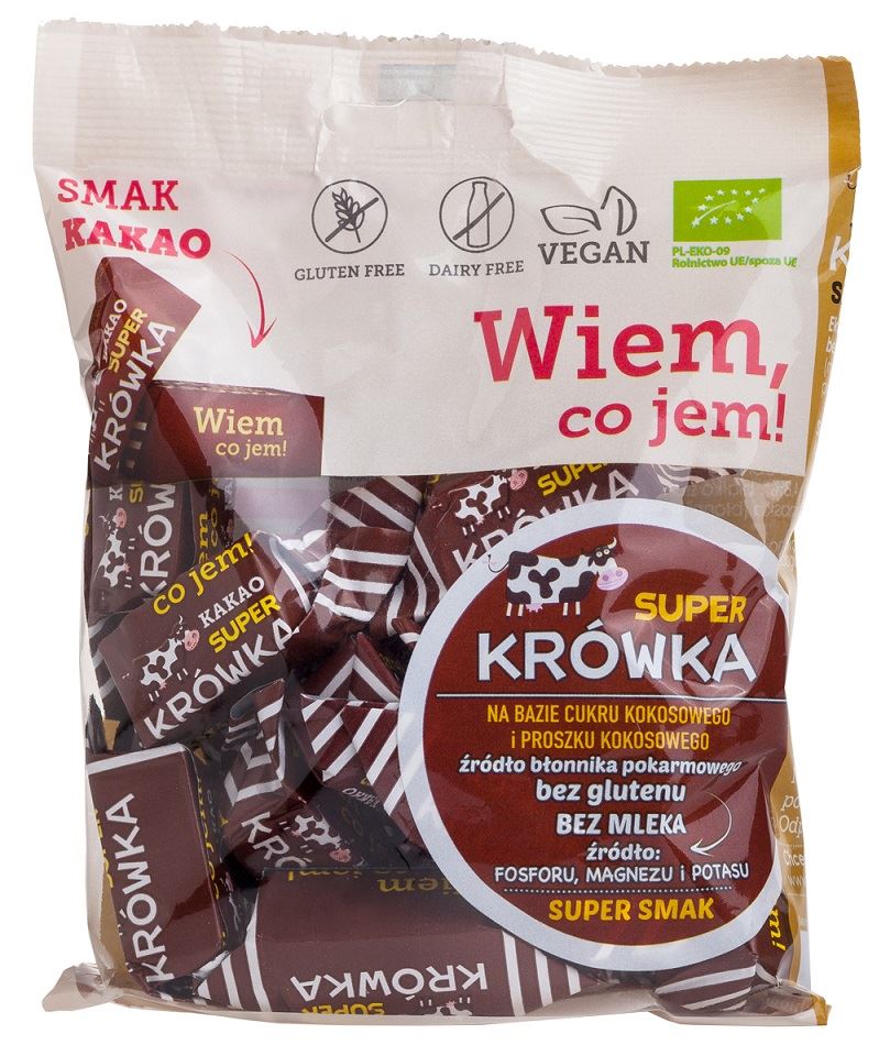 KRÓWKI KAKAOWE BEZMLECZNE BEZGLUTENOWE BIO 150 g – ME GUSTO (SUPER KRÓWKA)