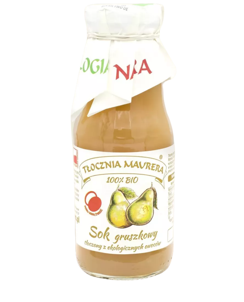 SOK GRUSZKOWY NFC BIO 300 ml – TŁOCZNIA MAURERA