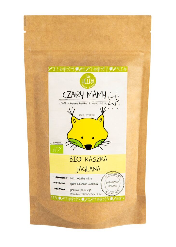 KASZKA JAGLANA BEZ DODATKU CUKRÓW BIO 200 g – HELPA