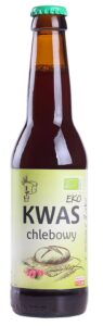 KWAS CHLEBOWY Z SOKIEM MALINOWYM BEZGLUTENOWY BIO 330 ml - EKO NATURA